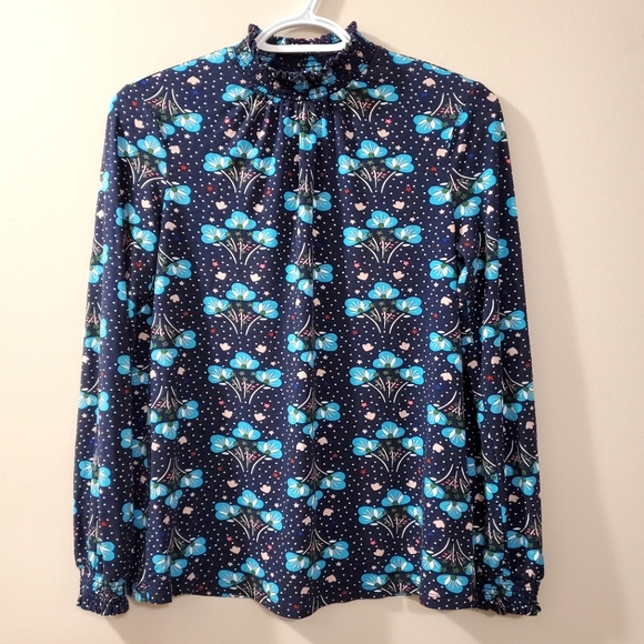 Boden - Connie Floral Jersey Top - Size - Picture 3 of 8